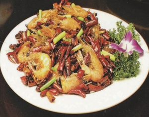 Hot and Spicy Shrimp