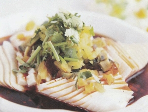 Preserved Egg and Tofu Salad