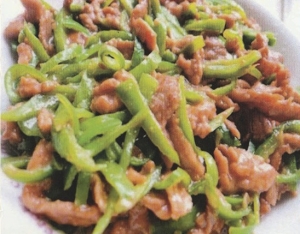 Shredded Pork with Green Pepper