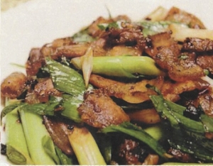 Fried Pork Slices with Meat