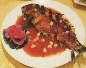 Braised Fish with Garlic