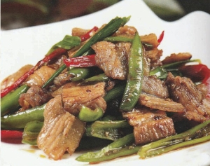 Hot Pepper Pork Fried