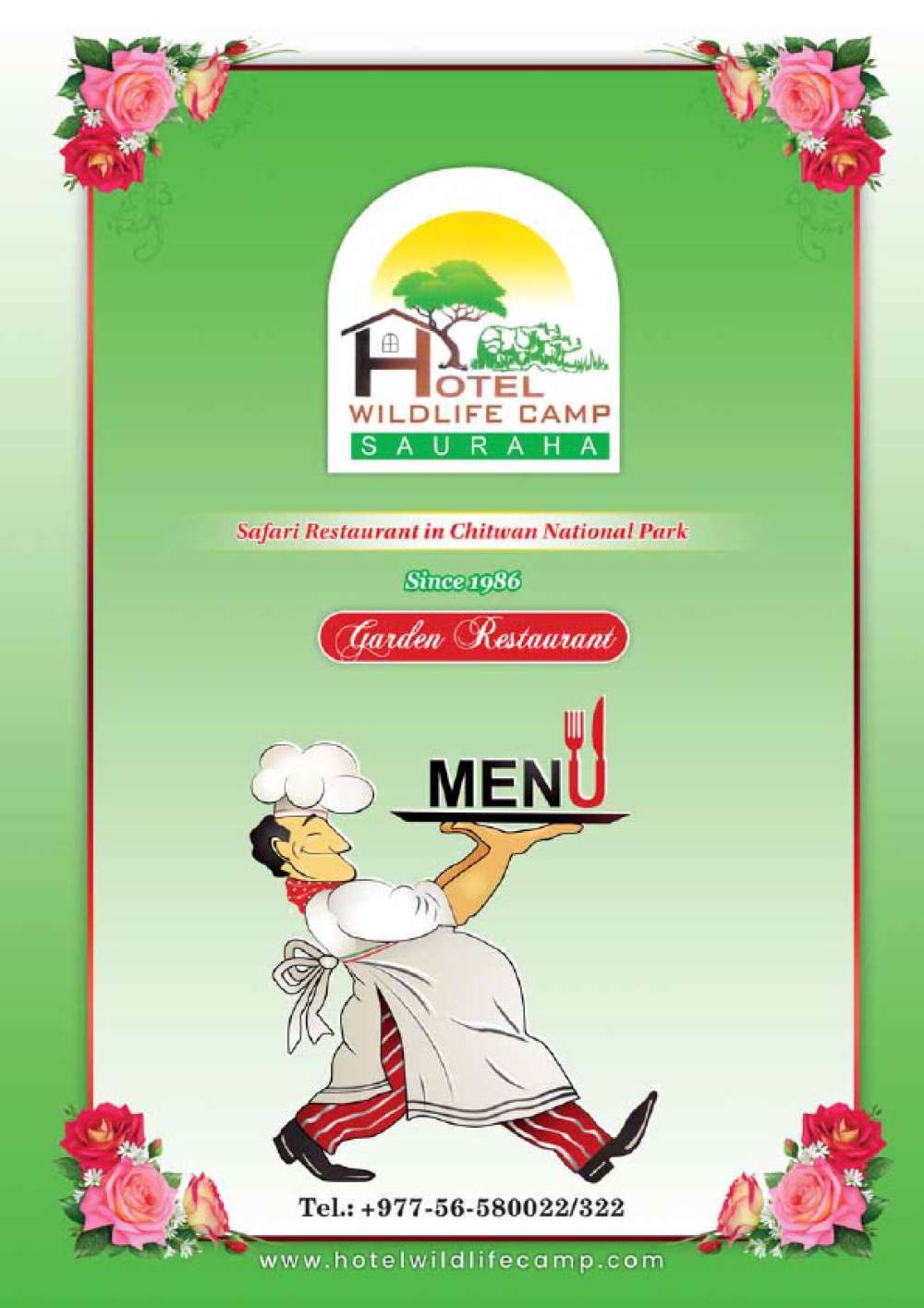 Menu Cover
